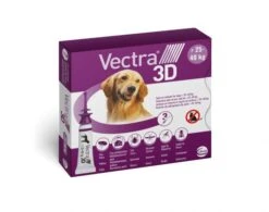 Vectra 3D Spot On Flea Treatment For Large Dogs (25-40kg) - 3 Pack By Vectra