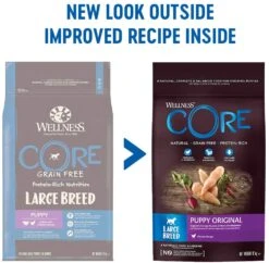 Pattes Douces Store -Pattes Douces Store Wellness Core Chicken Large Breed Puppy Dry Dog Food 10kg 2