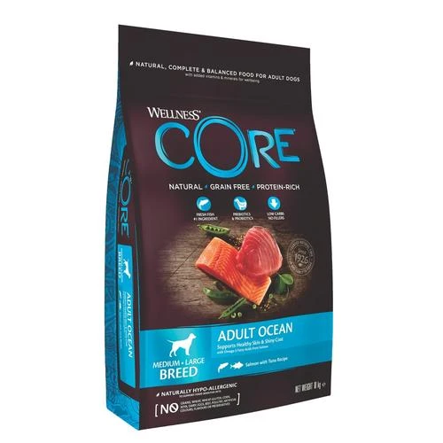 Wellness Core Ocean Salmon & Tuna Adult Dry Dog Food - 10kg By Wellness Core 2 Wellness Core Ocean Salmon & Tuna Adult Dry Dog Food - 10kg By Wellness Core - Image 2