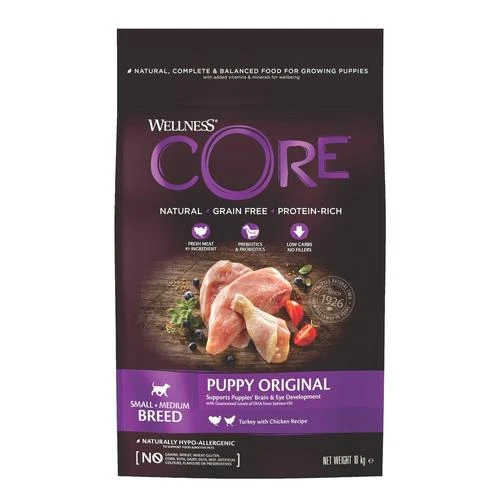 Wellness Core Turkey & Chicken Dry Puppy Food - 10kg By Wellness Core 1 Wellness Core Turkey & Chicken Dry Puppy Food - 10kg By Wellness Core