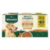 Winalot Mixed In Gravy Wet Dog Food Pouches - 40 X 100g By Winalot