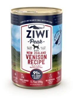 Ziwi Peak Venison Daily Cuisine Dog Food Cans -12 X 390g By ZIWI PEAK
