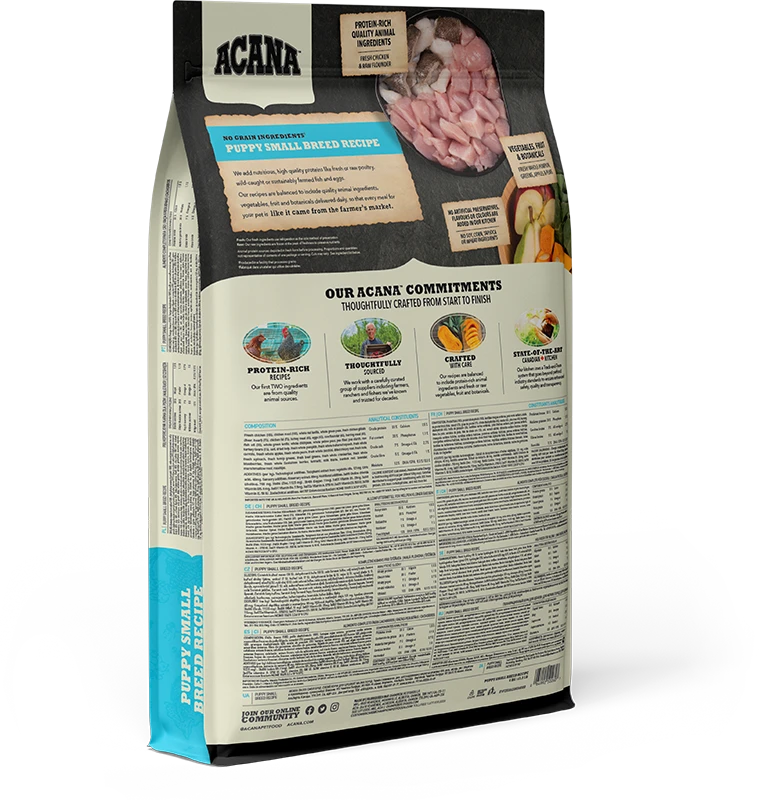 Pattes Douces Store -Pattes Douces Store Acana Puppy Small Breed Dry Dog Food 6 8kg 2